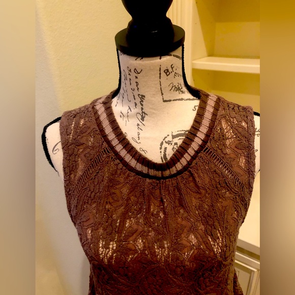 Boho Free People Tunic- Size Medium - Picture 2 of 4